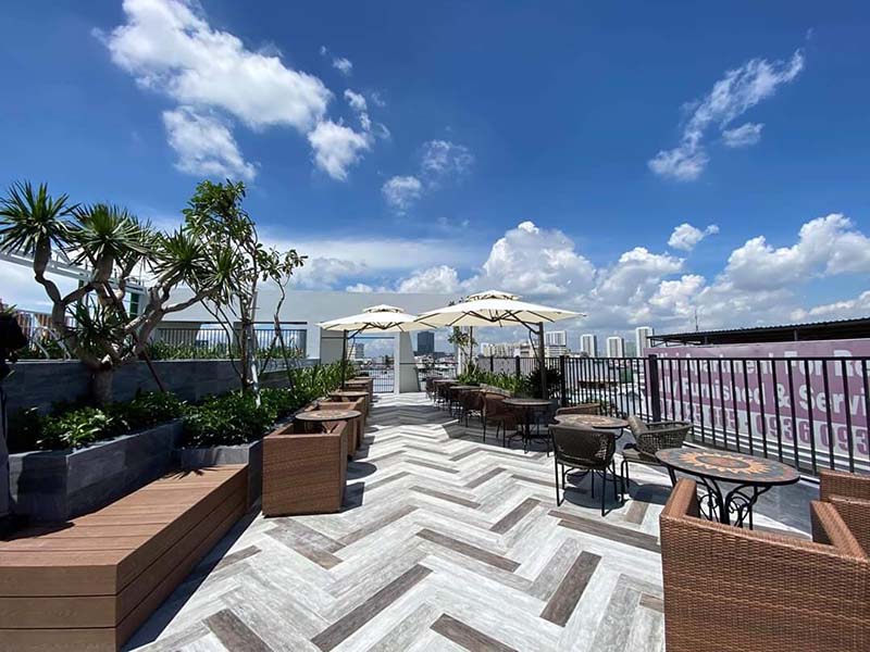 Loft serviced apartment for rent in District 7 Nguyen Van Linh Street, HCMC