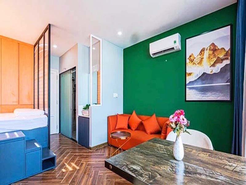  Studio serviced apartment for rent on Nguyen Van Linh Street, Binh Thuan Ward, District 7