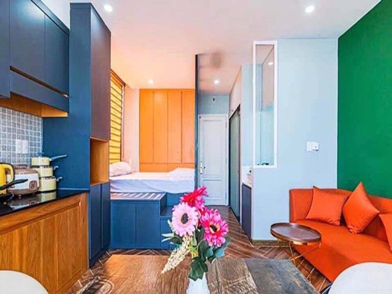  Studio serviced apartment for rent on Nguyen Van Linh Street, Binh Thuan Ward, District 7