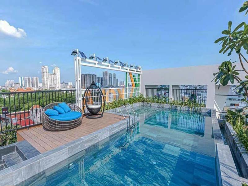  Studio serviced apartment for rent on Nguyen Van Linh Street, Binh Thuan Ward, District 7