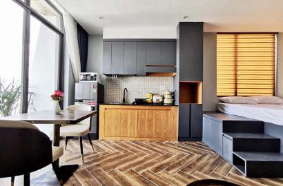  Studio serviced apartment for rent on Nguyen Van Linh Street, Binh Thuan Ward, District 7