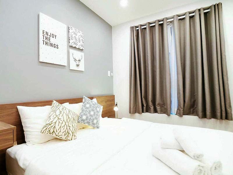Cityview serviced flat rental on Vo Thi Sau St, District 3 Ho Chi Minh City