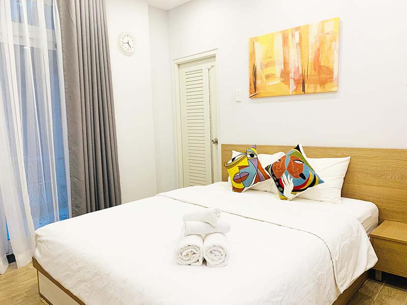 Cityview serviced flat rental on Vo Thi Sau St, District 3 Ho Chi Minh City