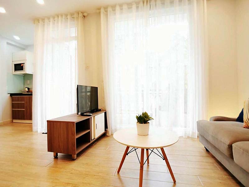Cityview serviced flat rental on Vo Thi Sau St, District 3 Ho Chi Minh City