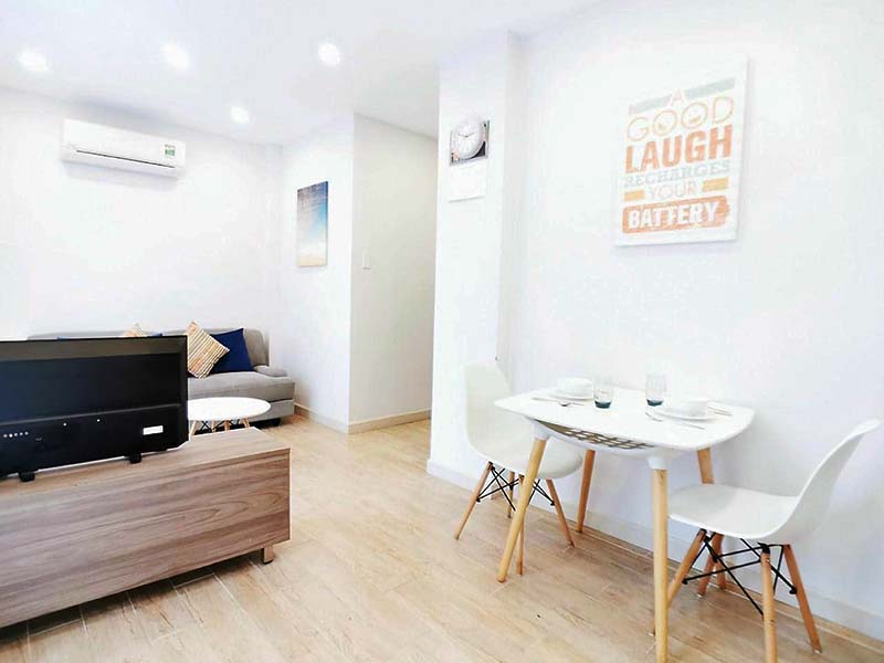 Cityview serviced flat rental on Vo Thi Sau St, District 3 Ho Chi Minh City