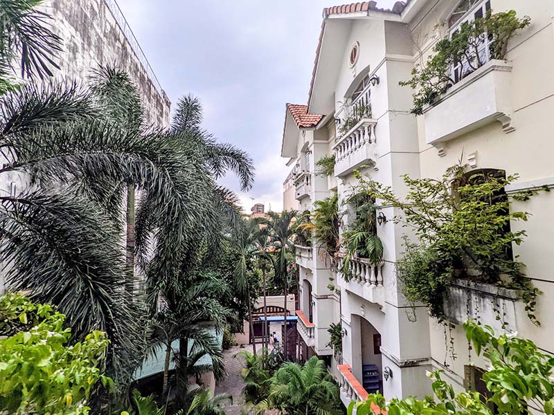 Vintage apartment leasing in Phu Nhuan District Truong Quoc Dung Street