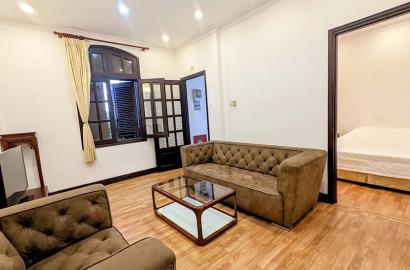 Vintage one bedroom apartment for rent in Phu Nhuan District next to Tan Son Nhat Airport