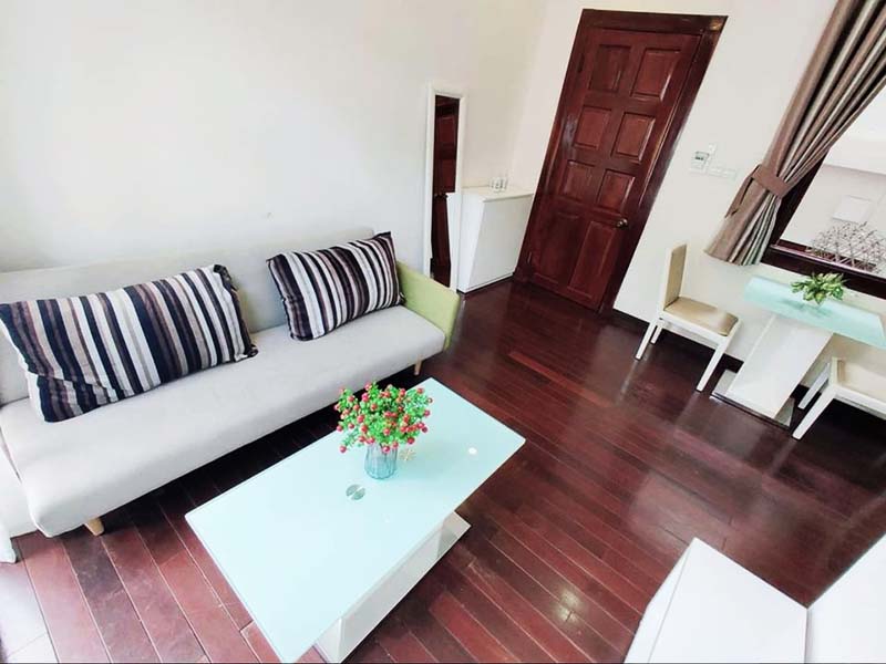 Serviced apartment for rent in District 1 Nguyen Cu Trinh Street, close by Ben Thanh Market