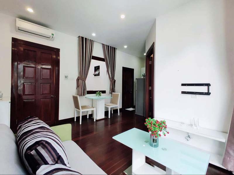 Serviced apartment for rent in District 1 Nguyen Cu Trinh Street, close by Ben Thanh Market
