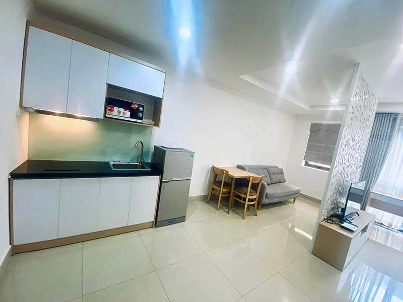 Studio serviced flat renting in Phu My Hung Area Hung Gia 4 Street District 7
