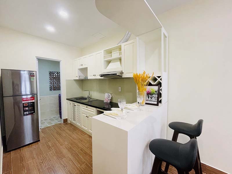 Sol serviced apartment for rent on Thao Dien area Thu Duc City HCMC