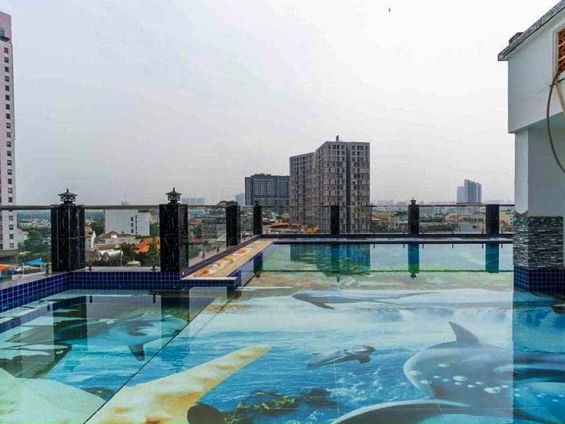 Sol serviced apartment for rent on Thao Dien area Thu Duc City HCMC