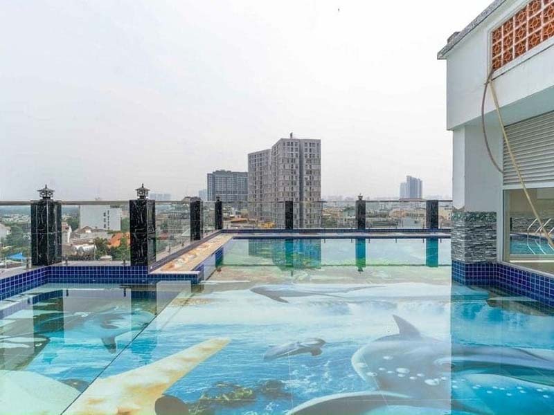 Two bedroom Sol serviced apartment renting in Thao Dien District 2 Saigon