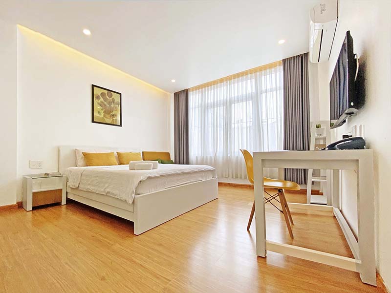 Serviced apartment for rent in District 4 Nguyen Truong To Street