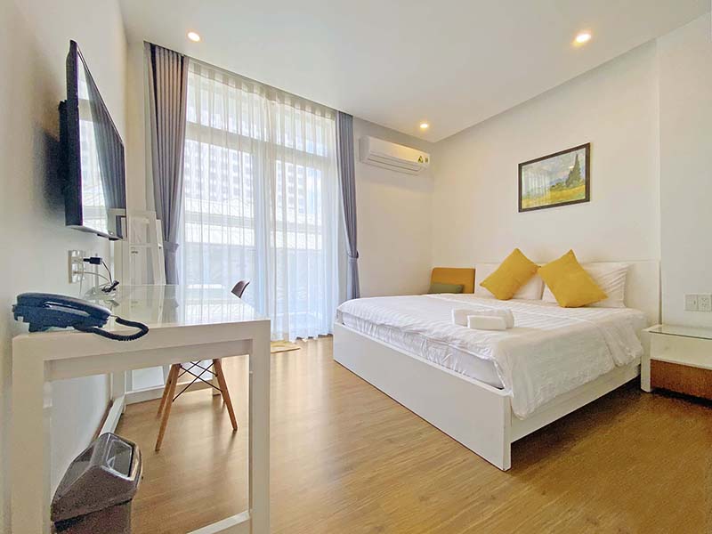 Serviced apartment for rent in District 4 Nguyen Truong To Street
