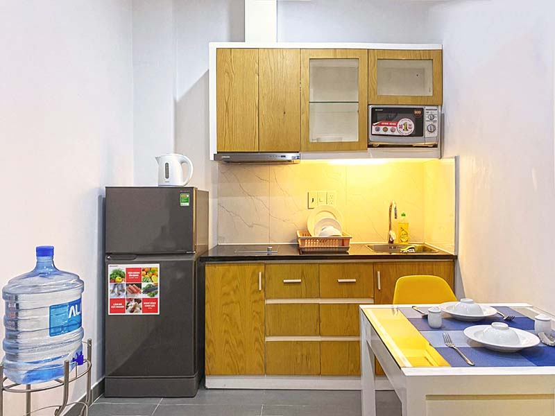 Serviced apartment for rent in District 4 Nguyen Truong To Street