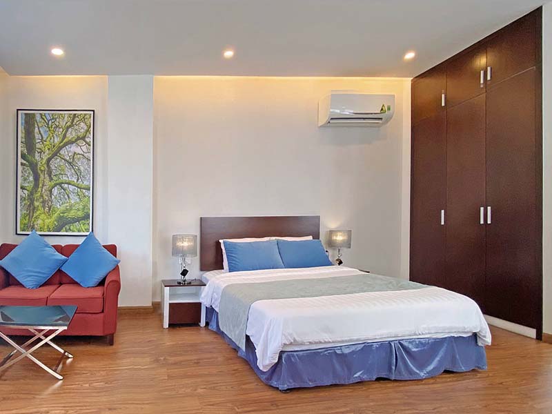 Serviced apartment for rent in District 3 Nguyen Thi Minh Khai Street Saigon