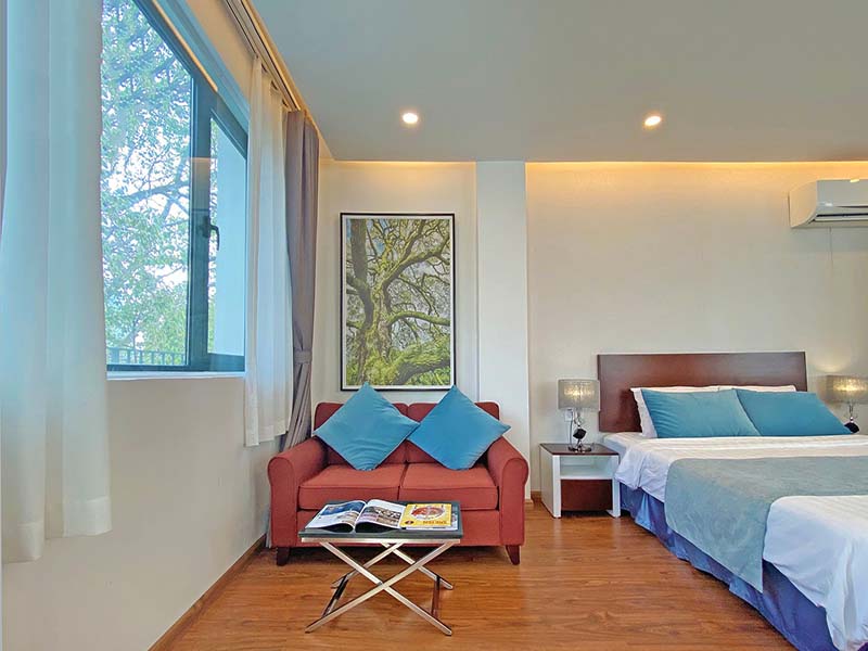 Serviced apartment for rent in District 3 Nguyen Thi Minh Khai Street Saigon