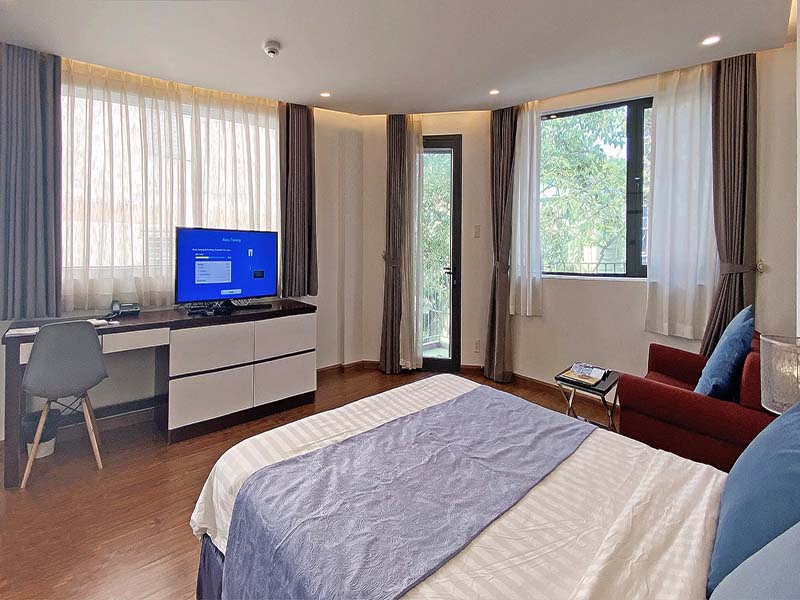 Serviced apartment for rent in District 3 Nguyen Thi Minh Khai Street Saigon
