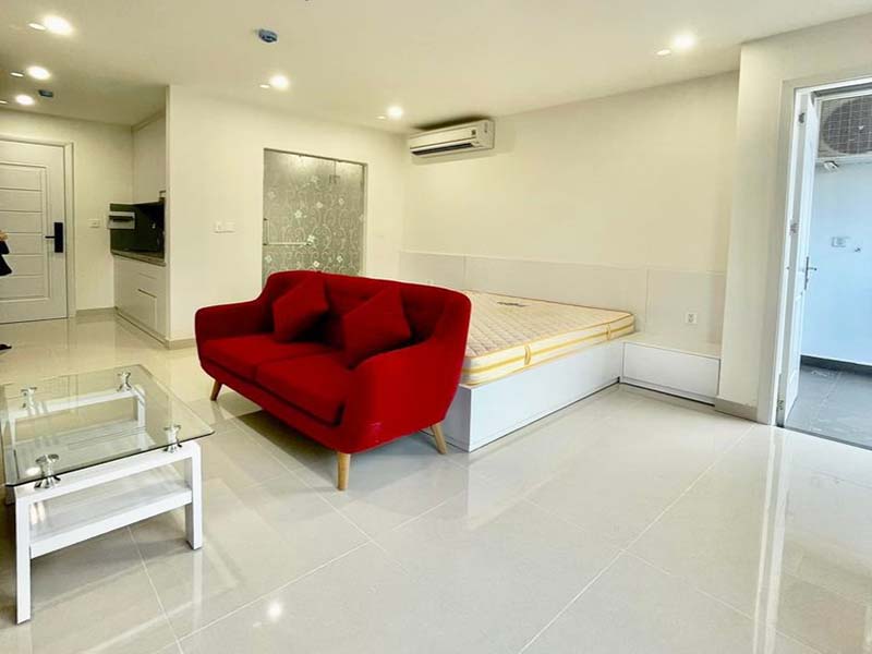 Studio serviced apartment renting in Thu Duc City Thao Dien area District 2
