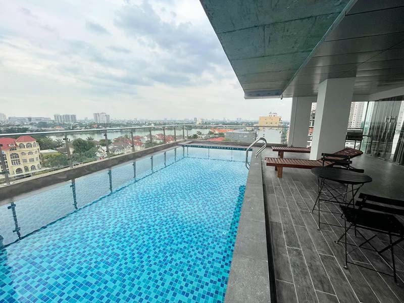 Studio serviced apartment renting in Thu Duc City Thao Dien area District 2