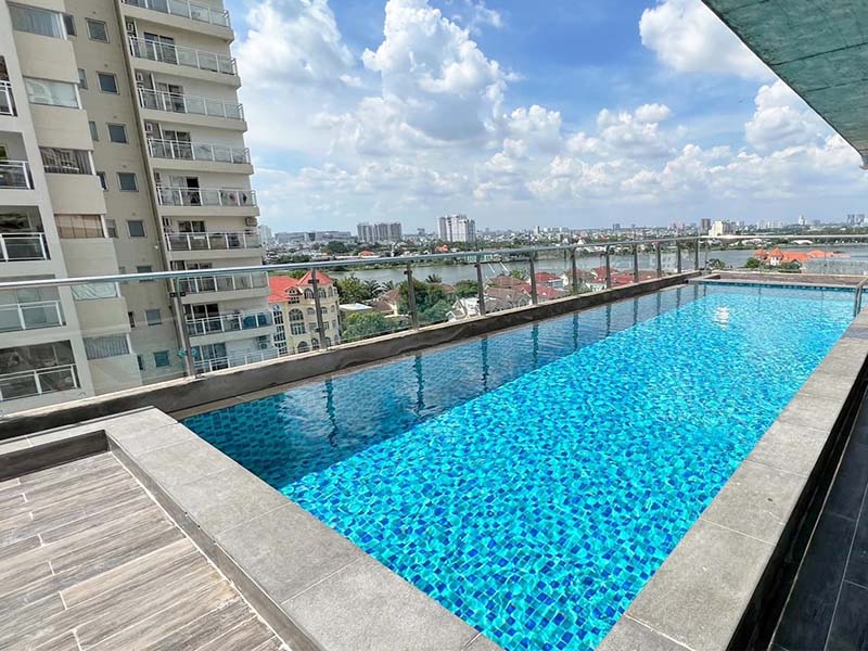Studio serviced apartment renting in Thu Duc City Thao Dien area District 2
