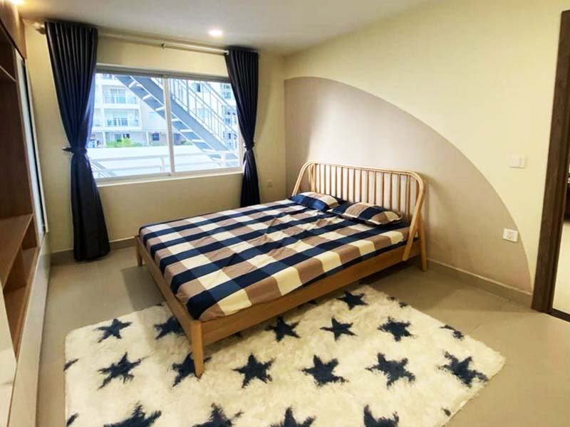 Cozy one bedroom serviced flat rental on Thao Dien Street 66 Thu Duc City