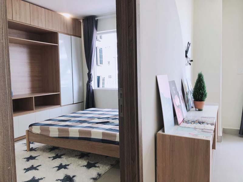 Cozy one bedroom serviced flat rental on Thao Dien Street 66 Thu Duc City
