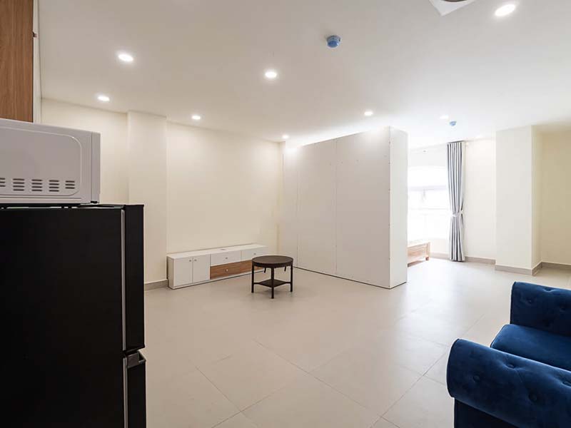 Studio serviced flat renting in Thu Duc City, Thao Dien area HCMC