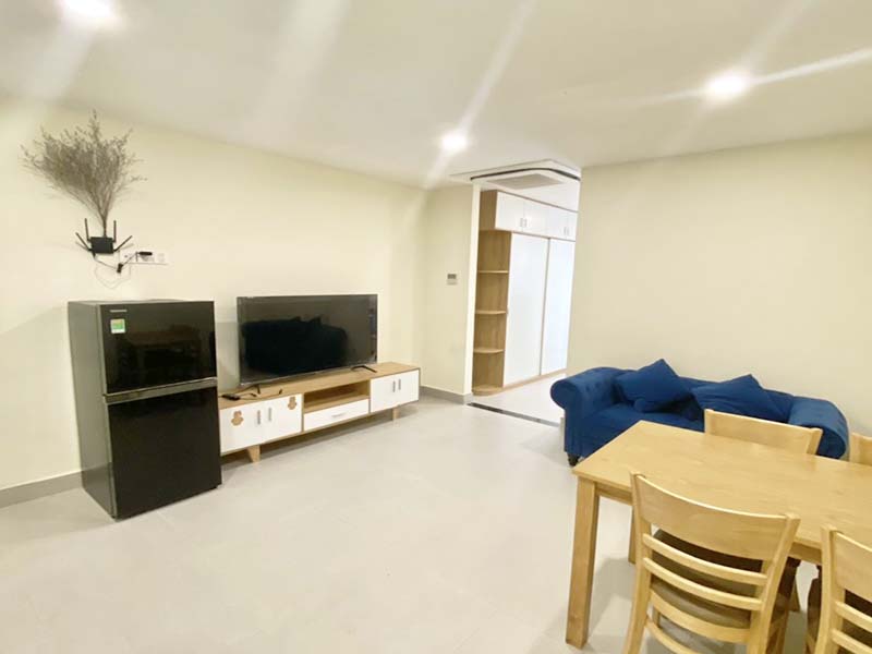 Studio serviced flat renting in Thu Duc City, Thao Dien area HCMC