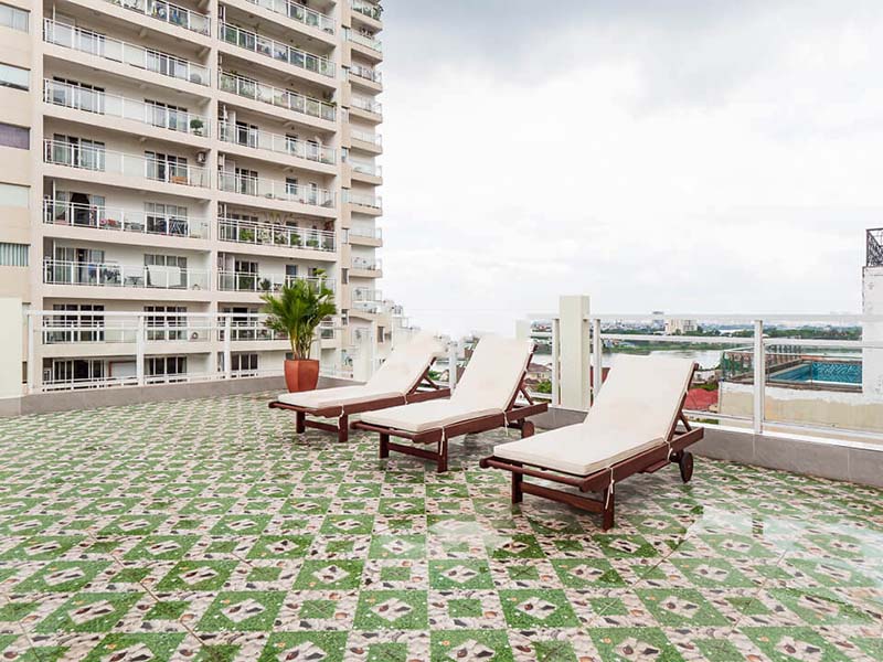 Studio serviced flat renting in Thu Duc City, Thao Dien area HCMC