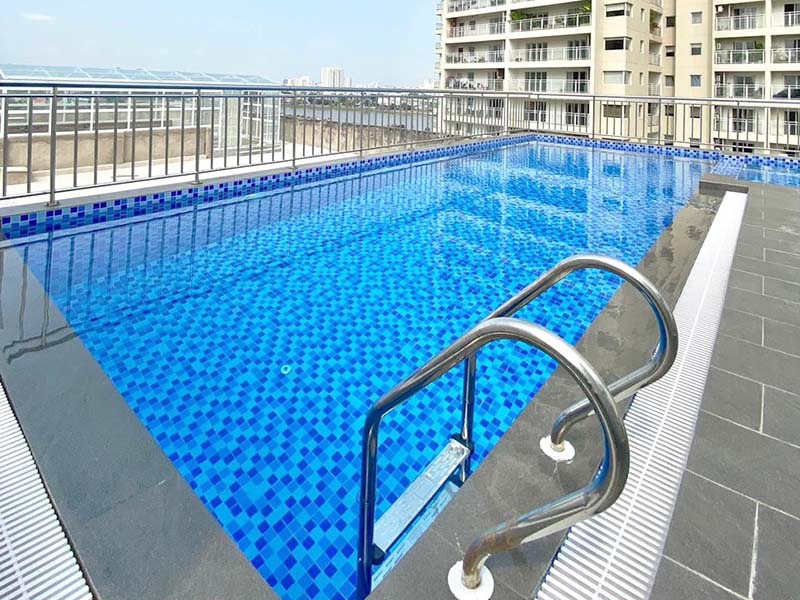 Studio serviced flat renting in Thu Duc City, Thao Dien area HCMC