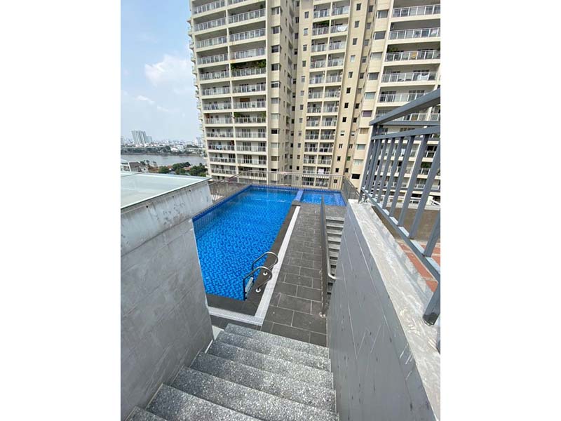 Studio serviced flat renting in Thu Duc City, Thao Dien area HCMC