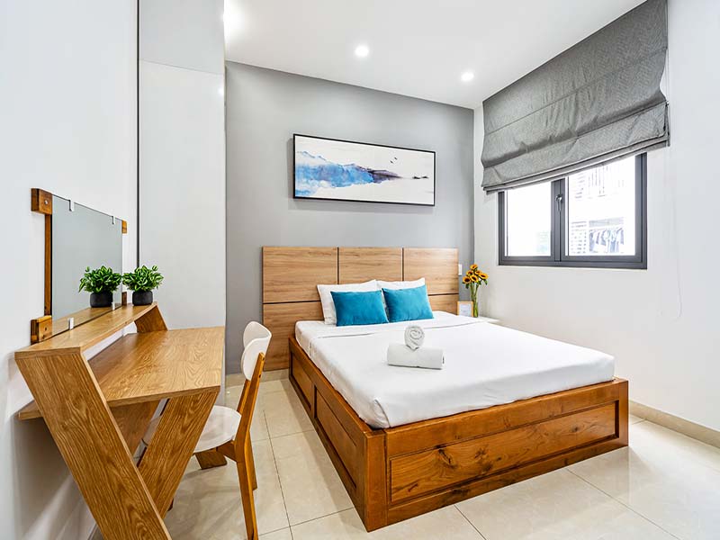 Cozy serviced apartment for rent in Tan Binh District next to Tan Son Nhat Airport