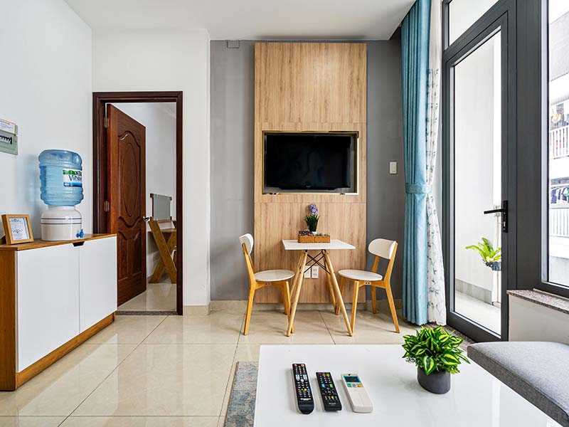 Cozy serviced apartment for rent in Tan Binh District next to Tan Son Nhat Airport