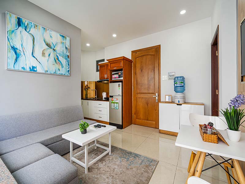 Cozy serviced apartment for rent in Tan Binh District next to Tan Son Nhat Airport