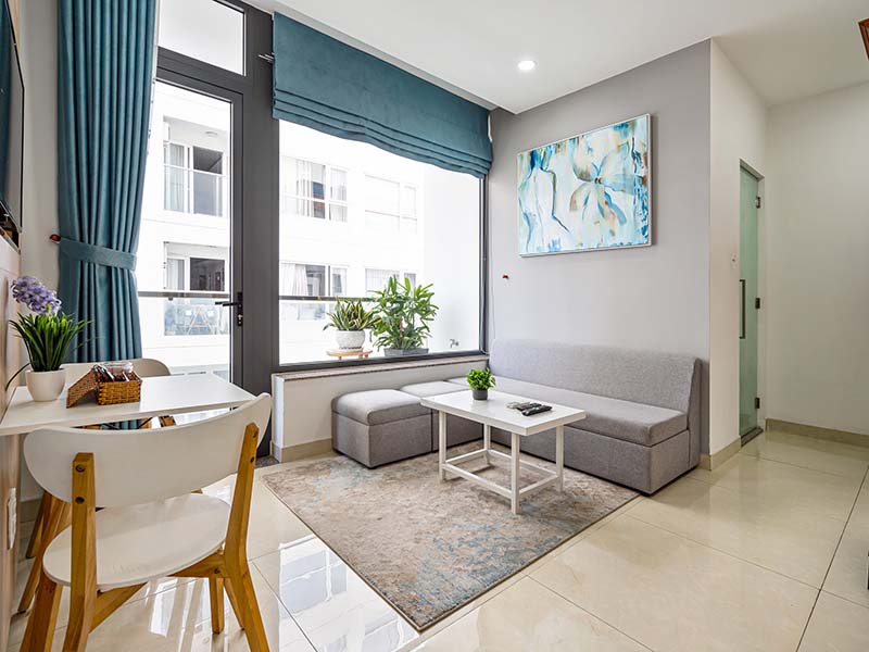 Cozy serviced apartment for rent in Tan Binh District next to Tan Son Nhat Airport