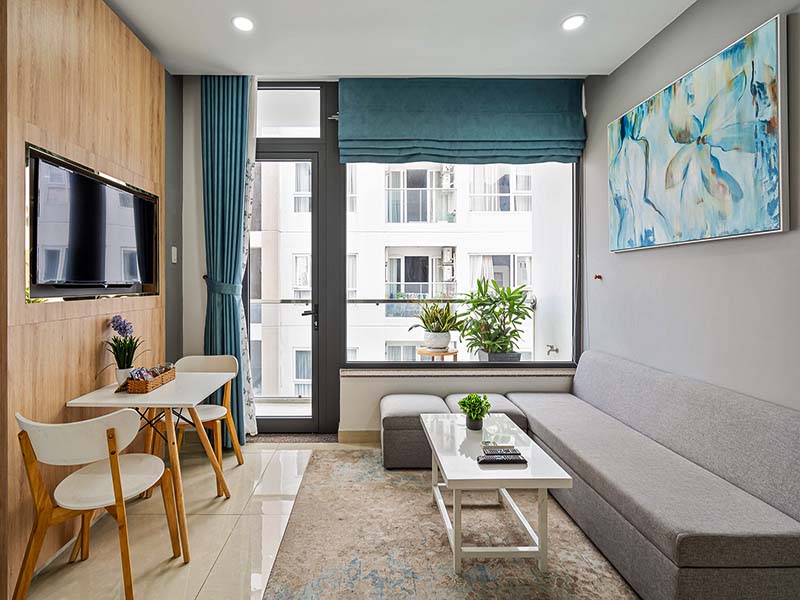 Cozy serviced apartment for rent in Tan Binh District next to Tan Son Nhat Airport