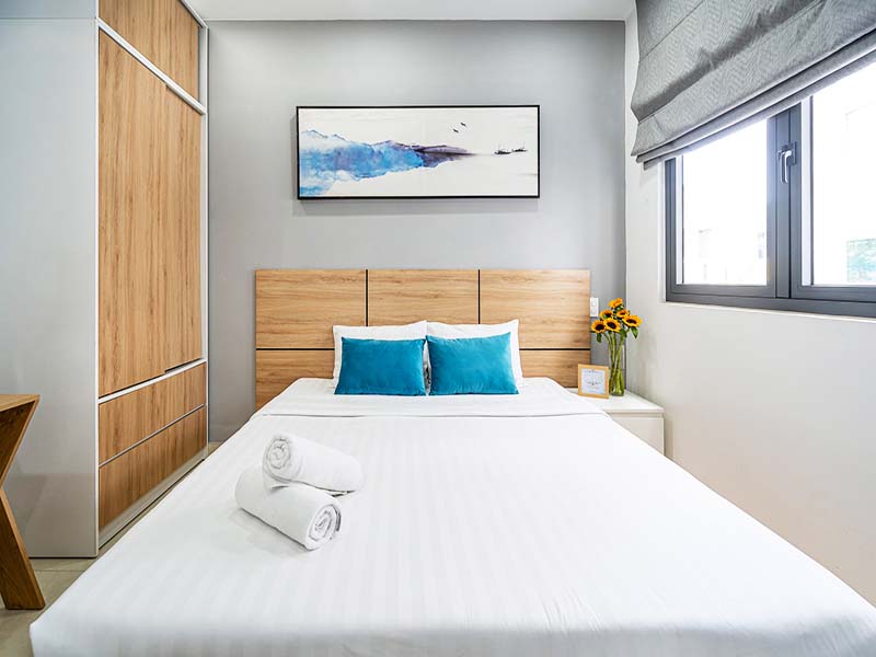 Cozy serviced apartment for rent in Tan Binh District next to Tan Son Nhat Airport