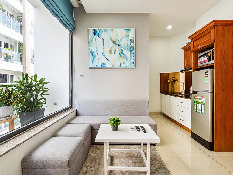 Cozy serviced apartment for rent in Tan Binh District next to Tan Son Nhat Airport