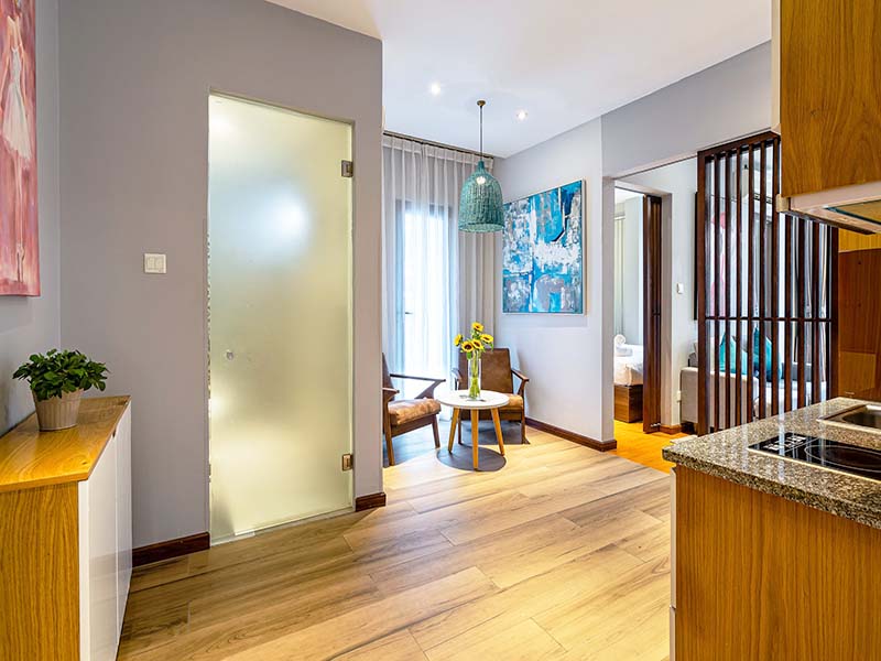One bedroom serived apartment for lease in Tan Binh District Saigon