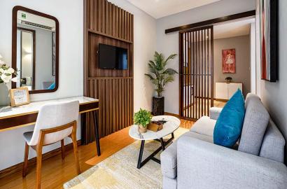 One bedroom serived apartment for lease in Tan Binh District Saigon