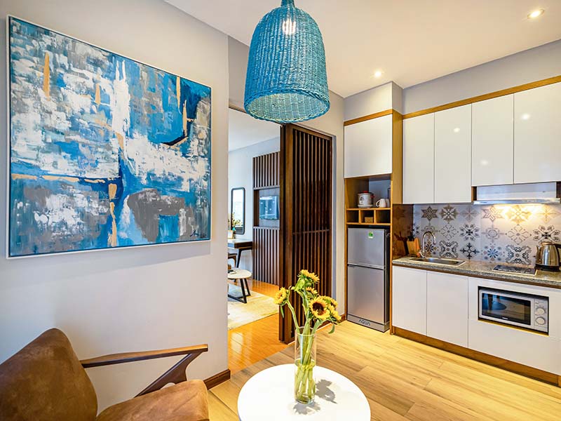 One bedroom serived apartment for lease in Tan Binh District Saigon