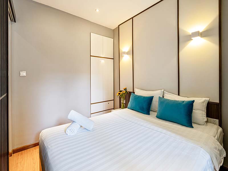 One bedroom serived apartment for lease in Tan Binh District Saigon