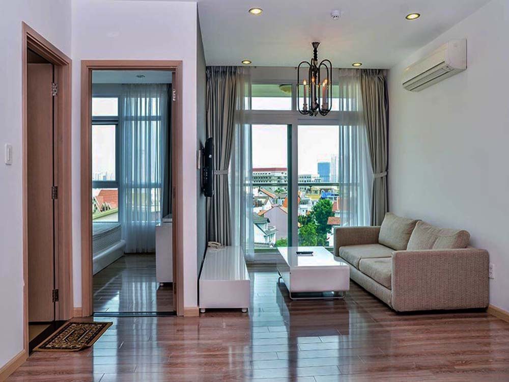One bedroom serviced apartment leasing in Thao Dien area Thu Duc City