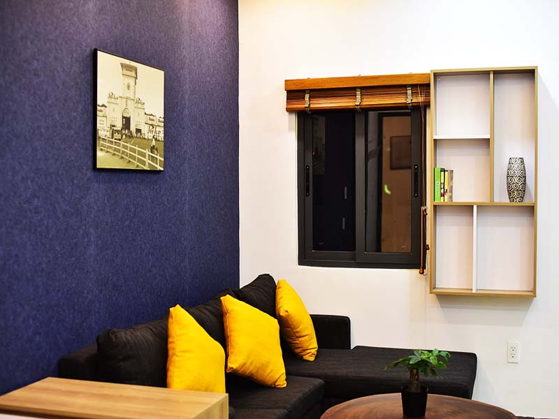 Two bedroom serviced flat for rent on Thao Dien area District 2 Thu Duc City