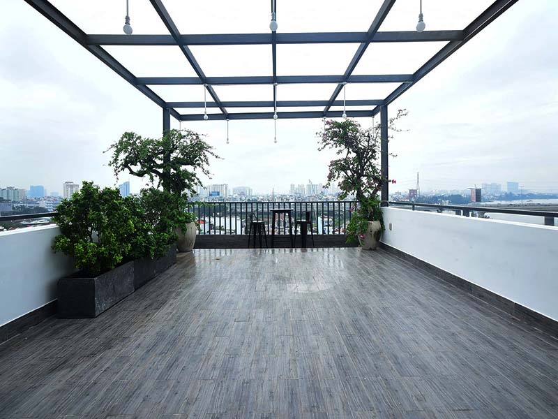 Two bedroom serviced flat for rent on Thao Dien area District 2 Thu Duc City