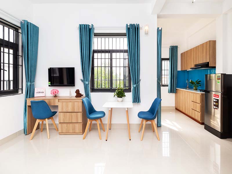 Serviced apartment for rent at Tan Binh District near Tan Son Nhat Airport