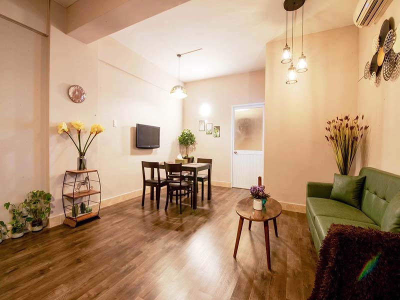 Apartment for rent on Nguyen Ngoc Phuong building Binh Thanh District next to The Zoo