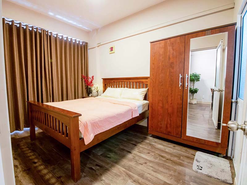 Apartment for rent on Nguyen Ngoc Phuong building Binh Thanh District next to The Zoo